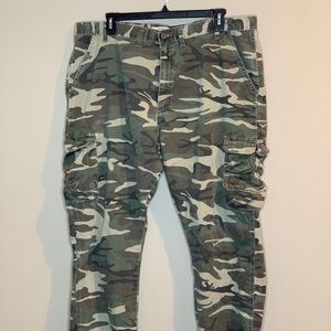 Men's Wrangler Cargo Camoflouge Pants